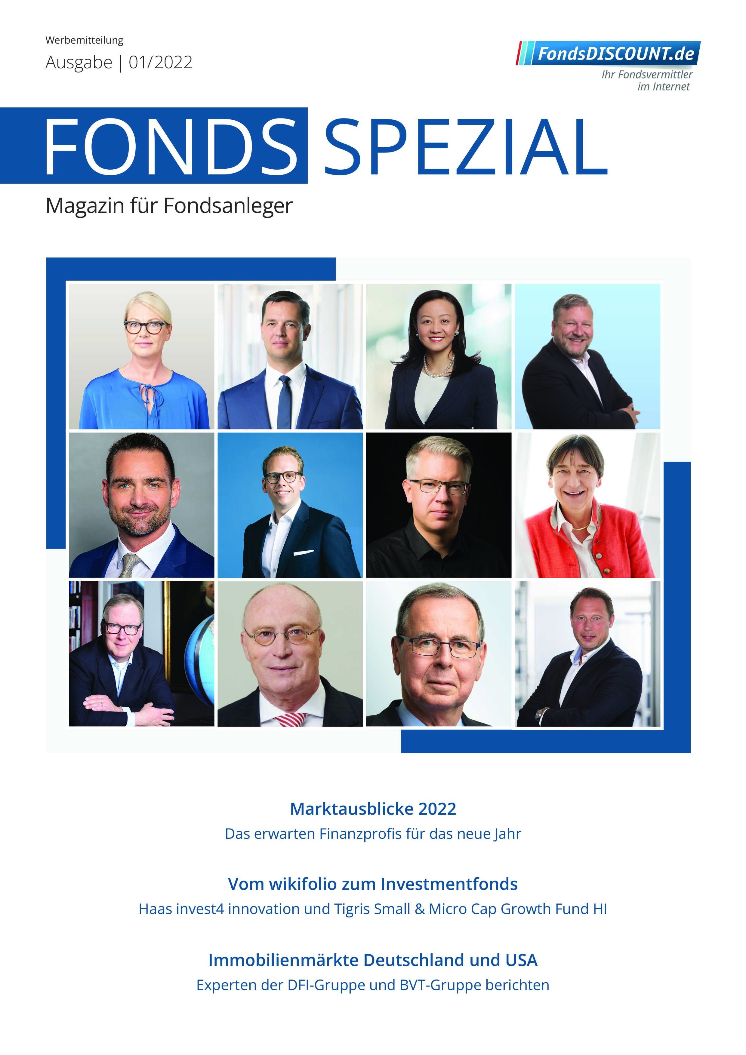 Cover Fonds Spezial Ausgabe 01/2022
