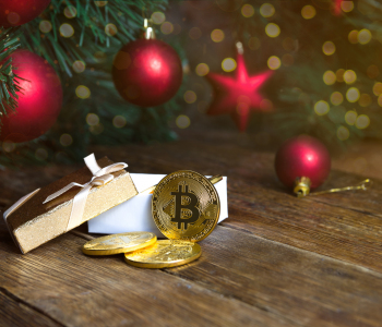 Bitcoin zu Weihnachten verschenken. 