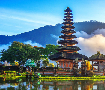 Ein indonesischer Tempel auf Bali