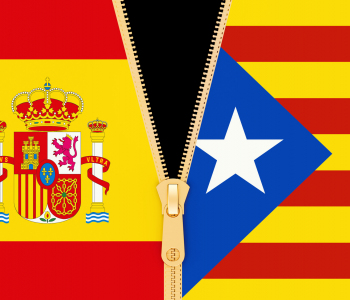 Spanien und Katalonien im Unabhängigkeitskampf.