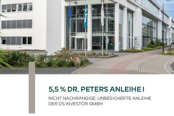 5,5 % Dr. Peters Anleihe I